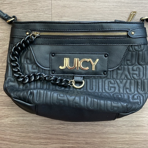 Black and gold juicy couture purse - Picture 2 of 6